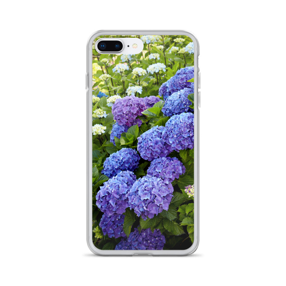 Blue Hydrangea iPhone Case