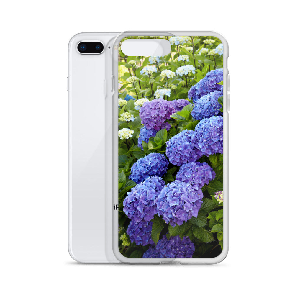 Blue Hydrangea iPhone Case