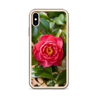 Red Camelia iPhone Case