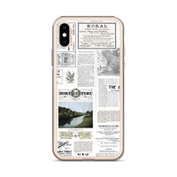 Vintage Horticulture Magazine iPhone Case