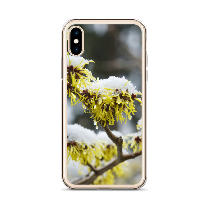 Witch Hazel/Snow iPhone Case