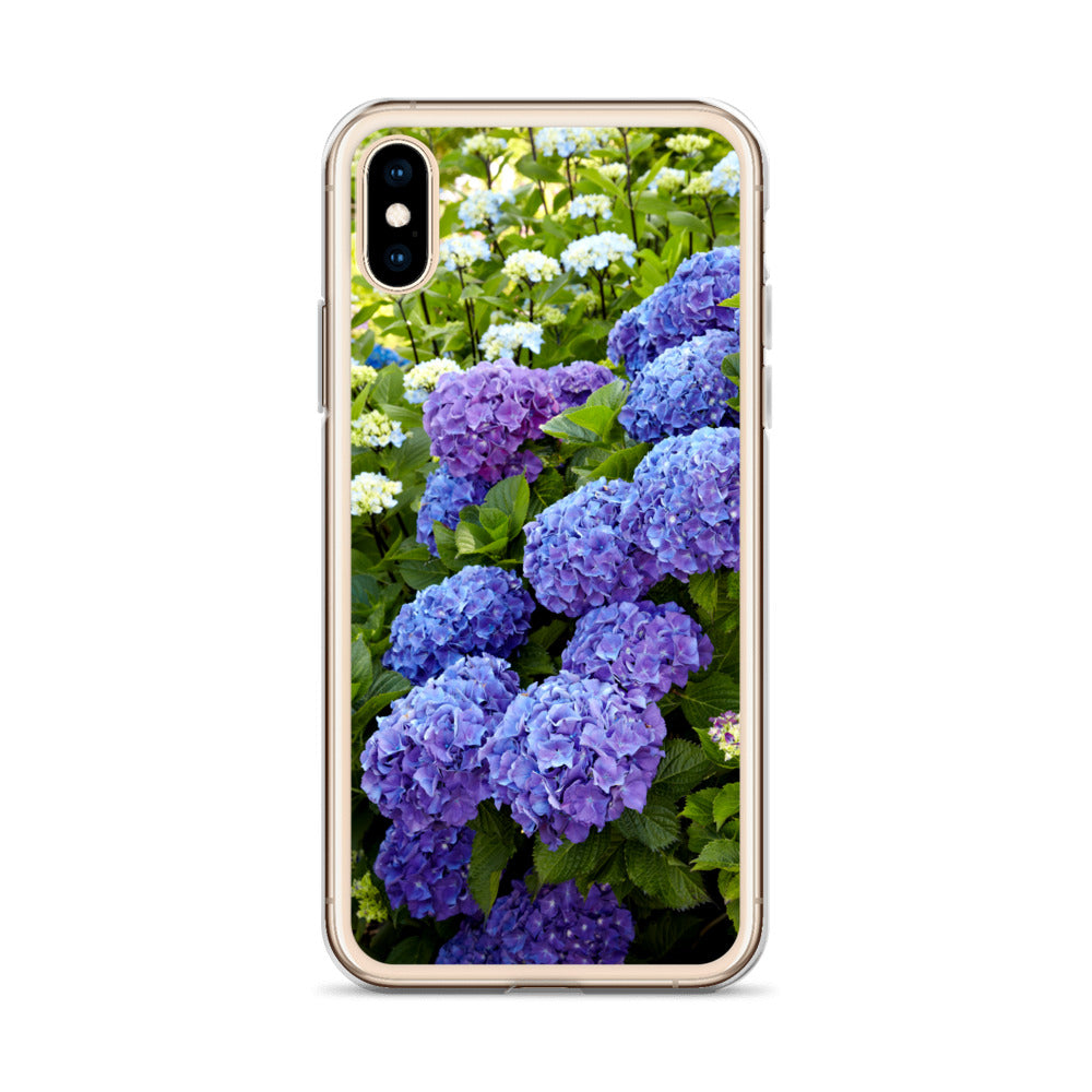 Blue Hydrangea iPhone Case