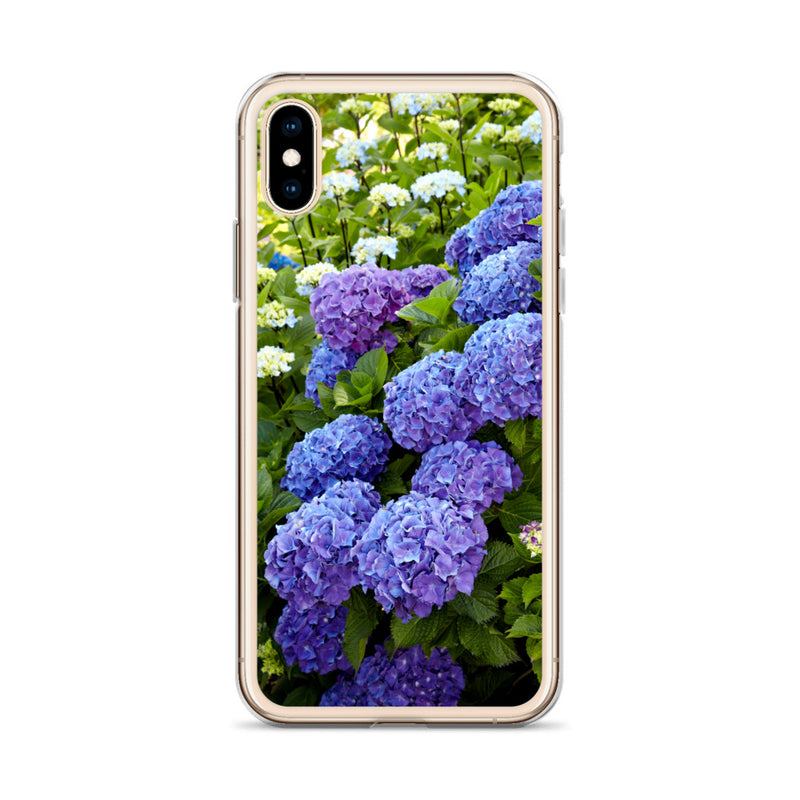 Blue Hydrangea iPhone Case