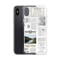 Vintage Horticulture Magazine iPhone Case
