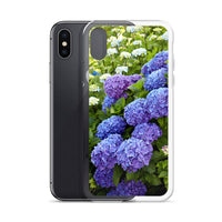 Blue Hydrangea iPhone Case
