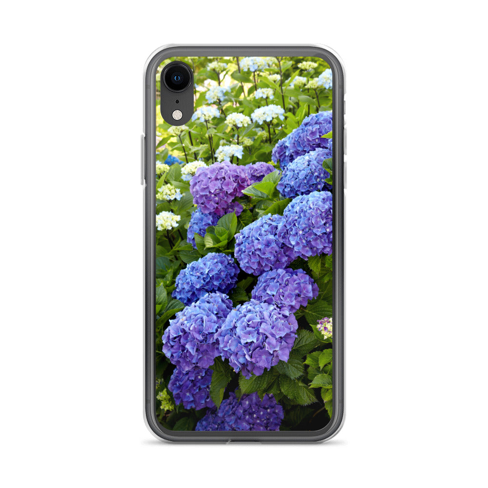 Blue Hydrangea iPhone Case