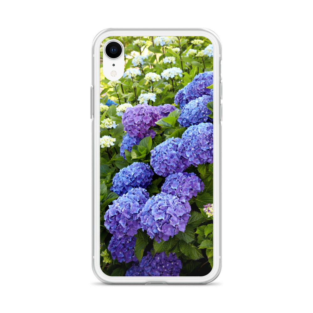 Blue Hydrangea iPhone Case