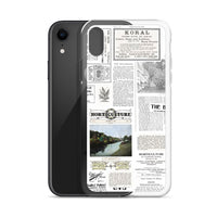 Vintage Horticulture Magazine iPhone Case