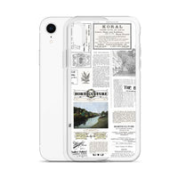 Vintage Horticulture Magazine iPhone Case