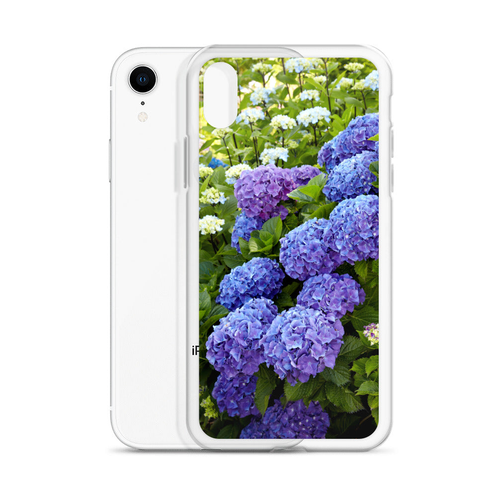Blue Hydrangea iPhone Case