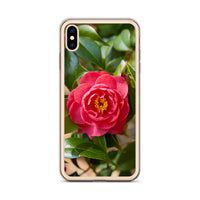 Red Camelia iPhone Case