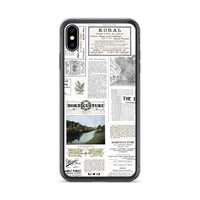 Vintage Horticulture Magazine iPhone Case