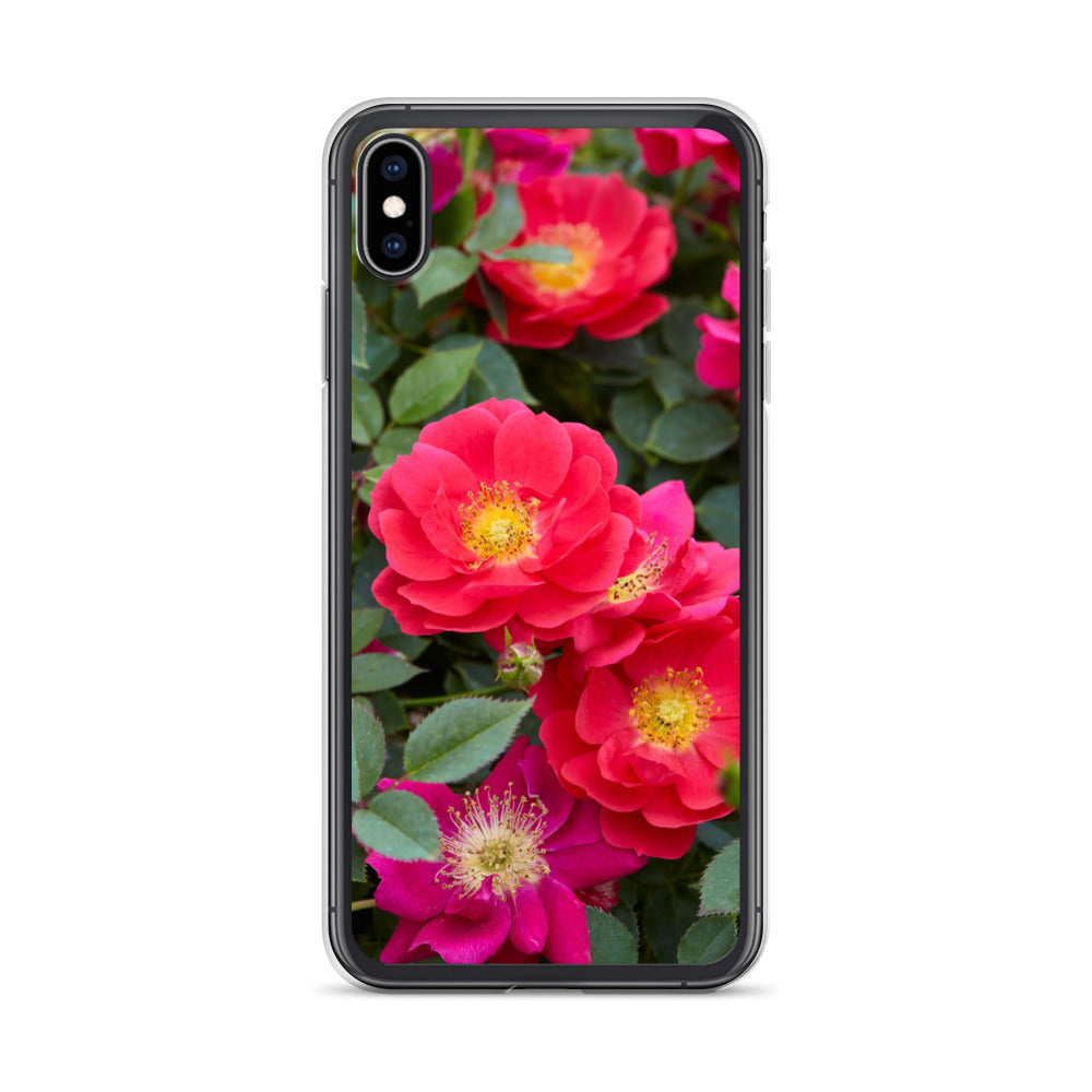 Colorful Roses iPhone Case