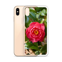Red Camelia iPhone Case