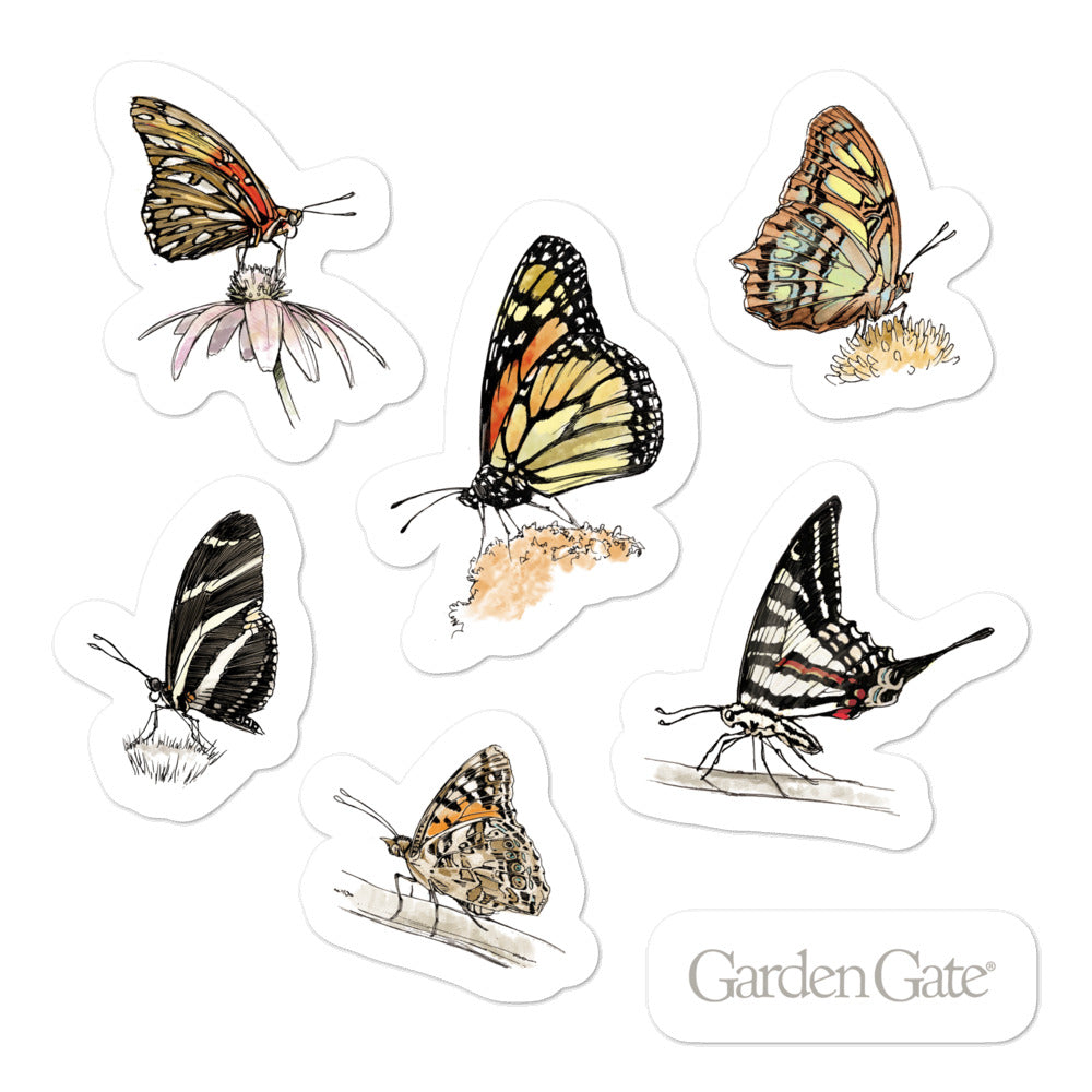 Butterflies Stickers 1