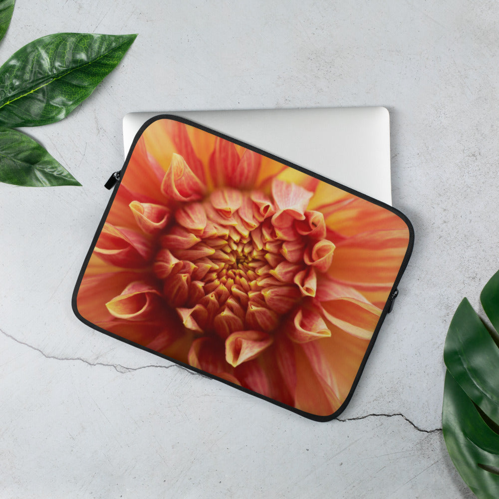 Dahlia Closeup Laptop Sleeve