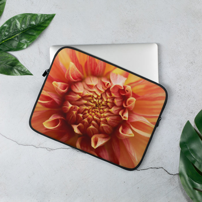 Dahlia Closeup Laptop Sleeve