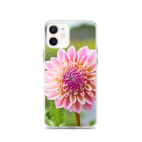 Pink Dahlia iPhone Case
