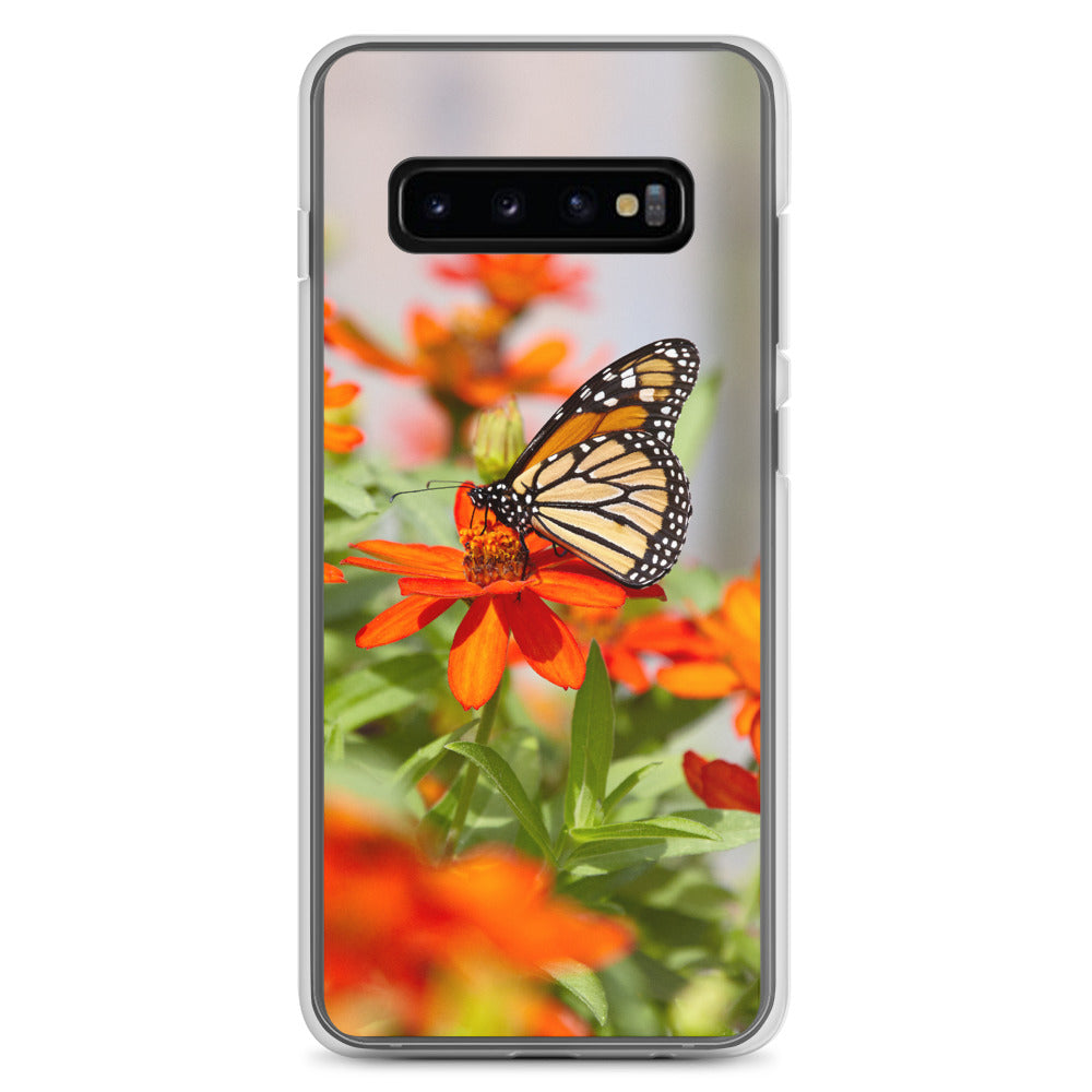 Monarch on Zinnia Samsung Case