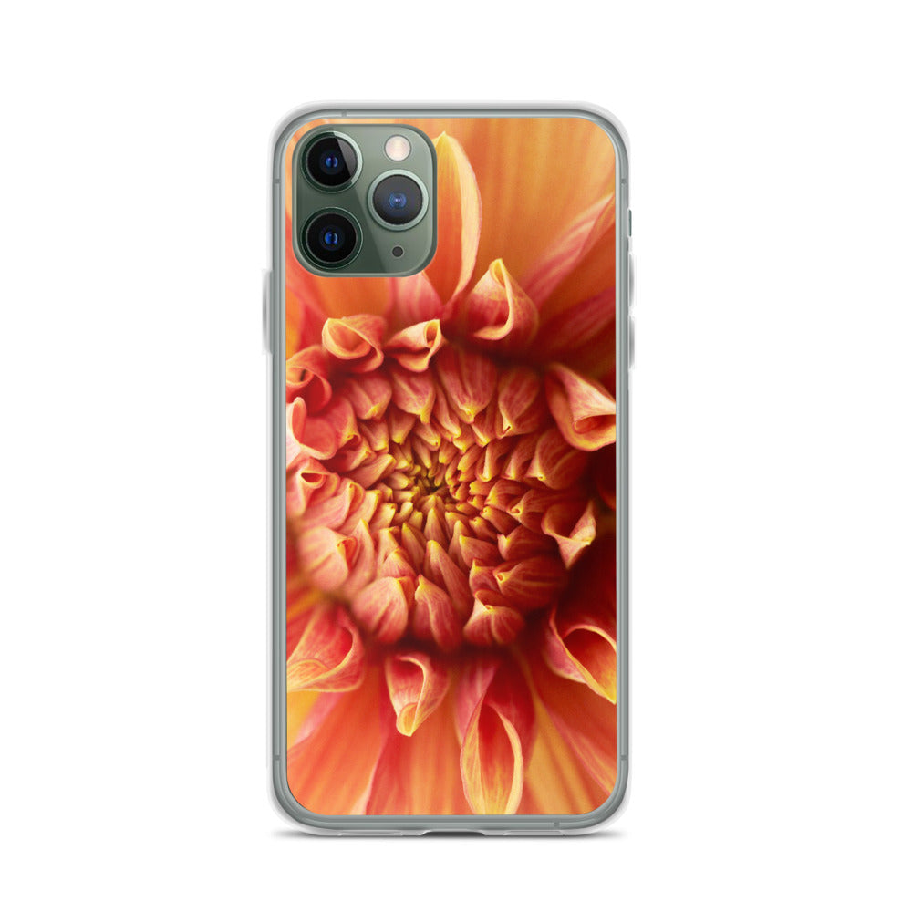 Dahlia Closeup iPhone Case