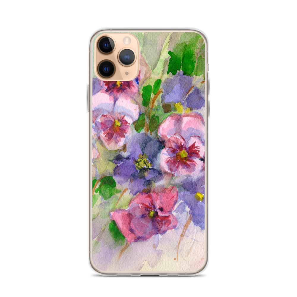 Pansy iPhone Case