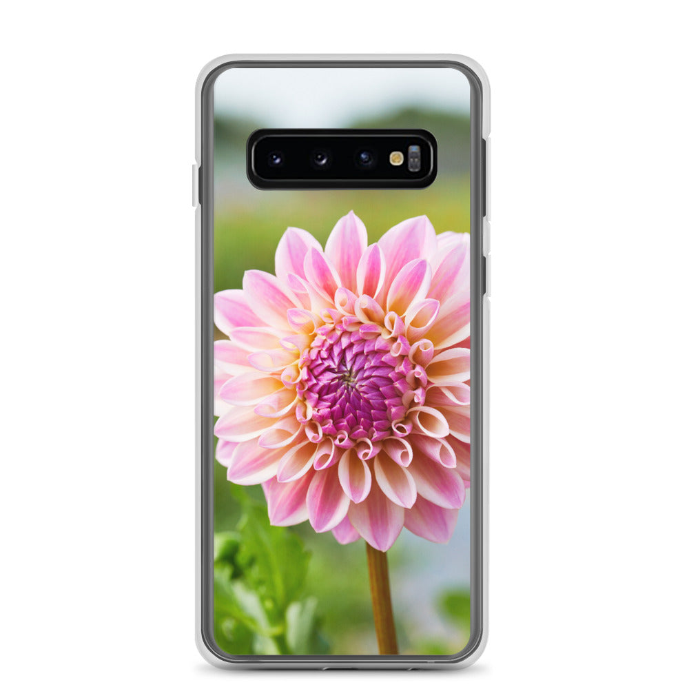 Pink Dahlia Samsung Case