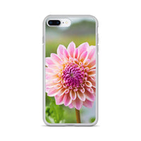 Pink Dahlia iPhone Case