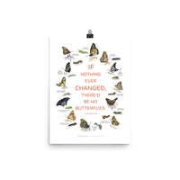 Butterflies — Illustrated Print