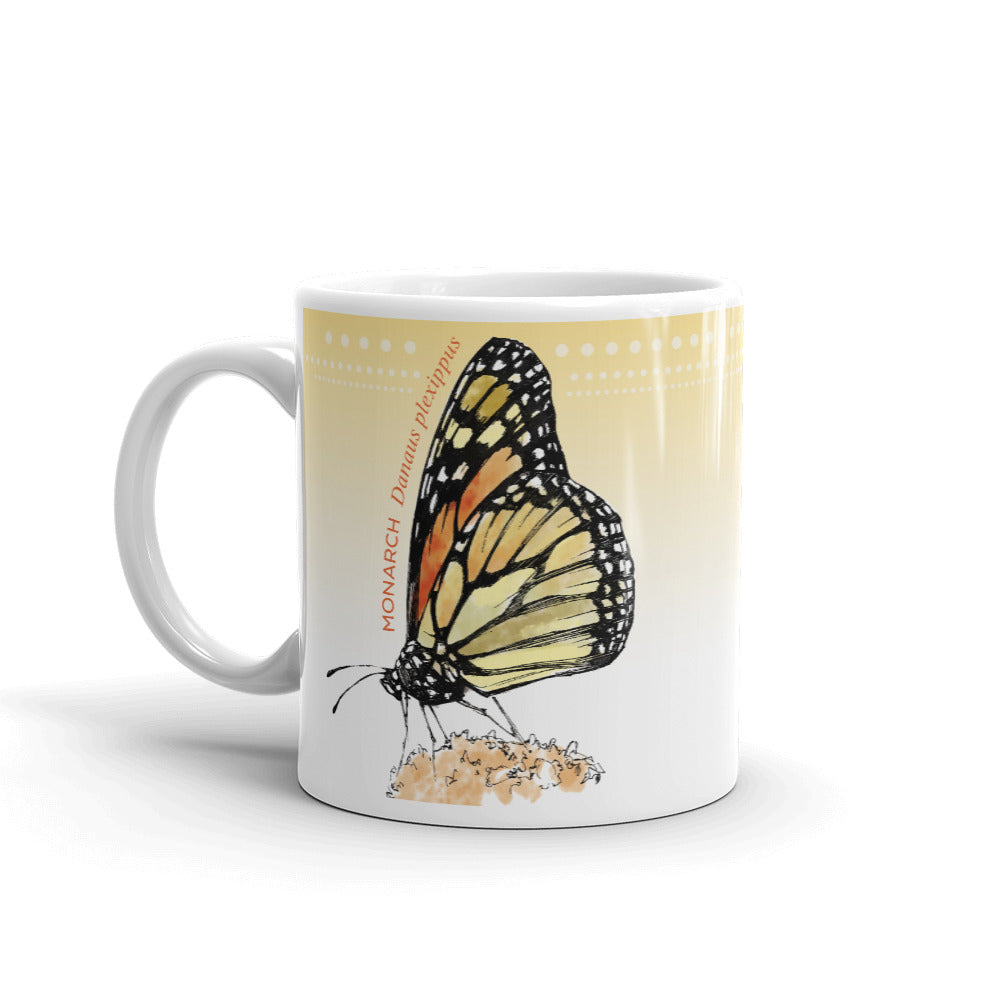 Monarch Butterfly Mug