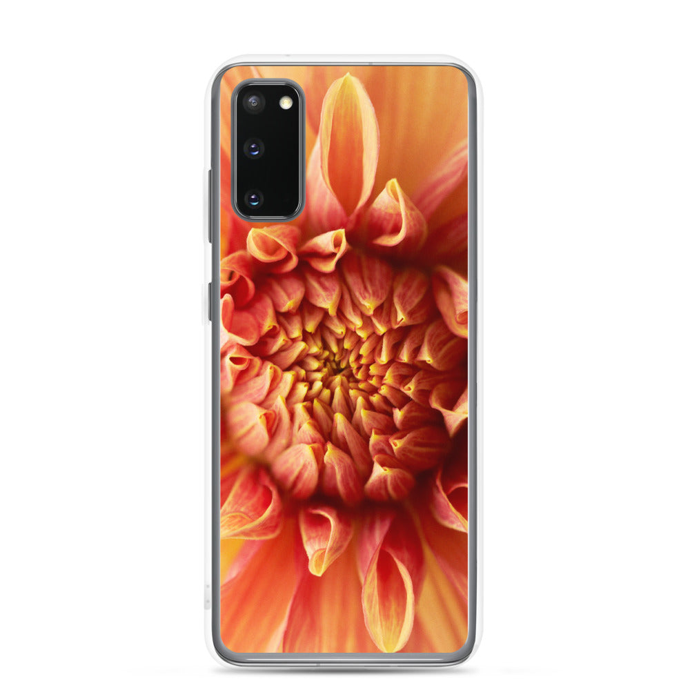 Dahlia Closeup Samsung Case
