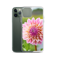 Pink Dahlia iPhone Case