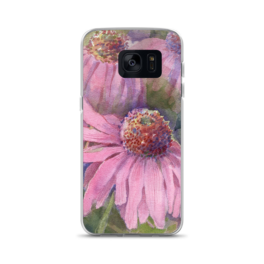 Purple Conelower Samsung Case