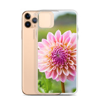 Pink Dahlia iPhone Case