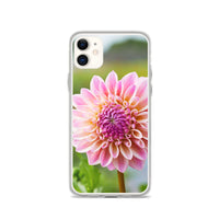 Pink Dahlia iPhone Case