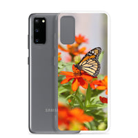 Monarch on Zinnia Samsung Case