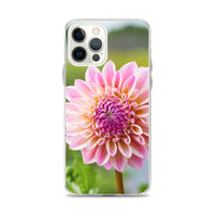 Pink Dahlia iPhone Case