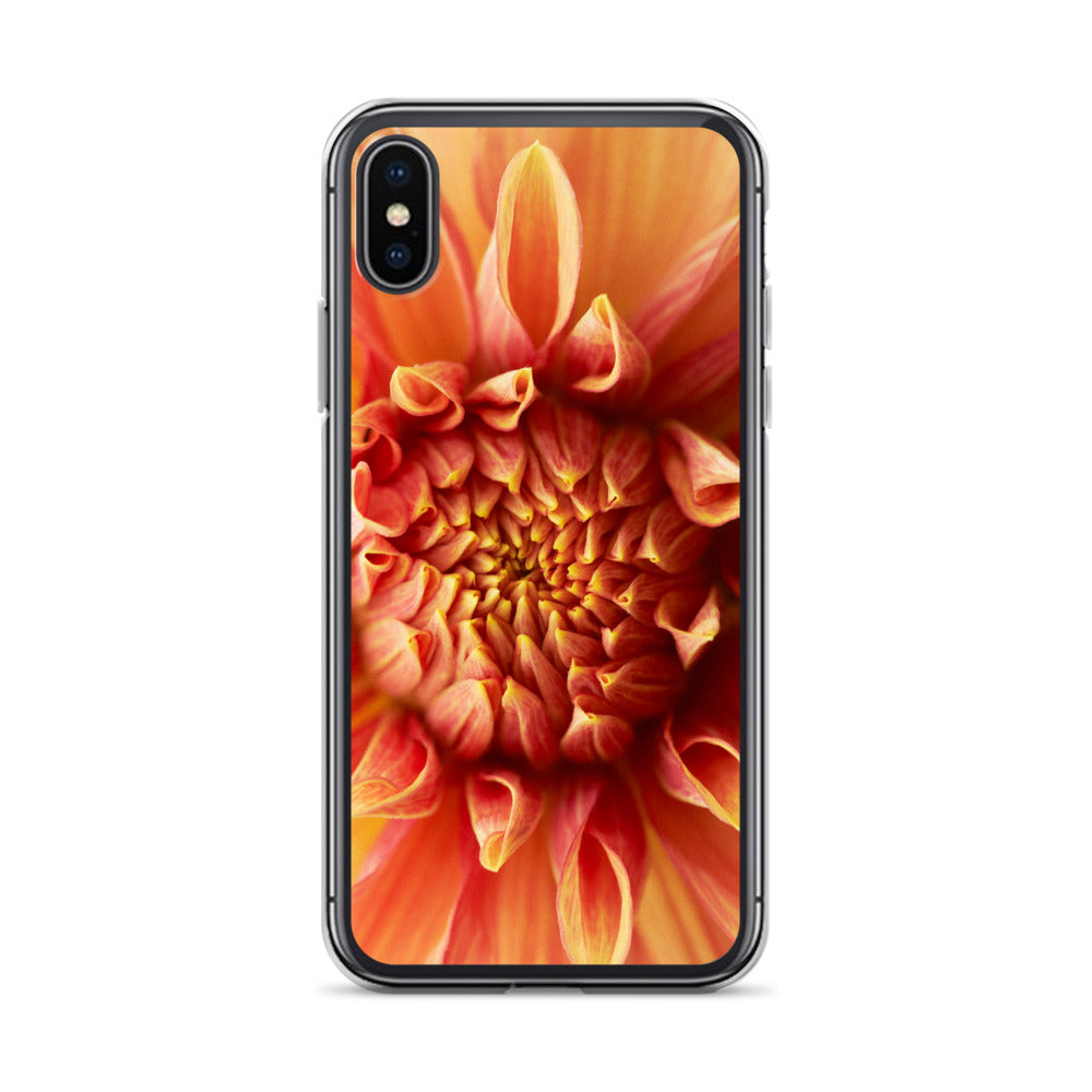 Dahlia Closeup iPhone Case
