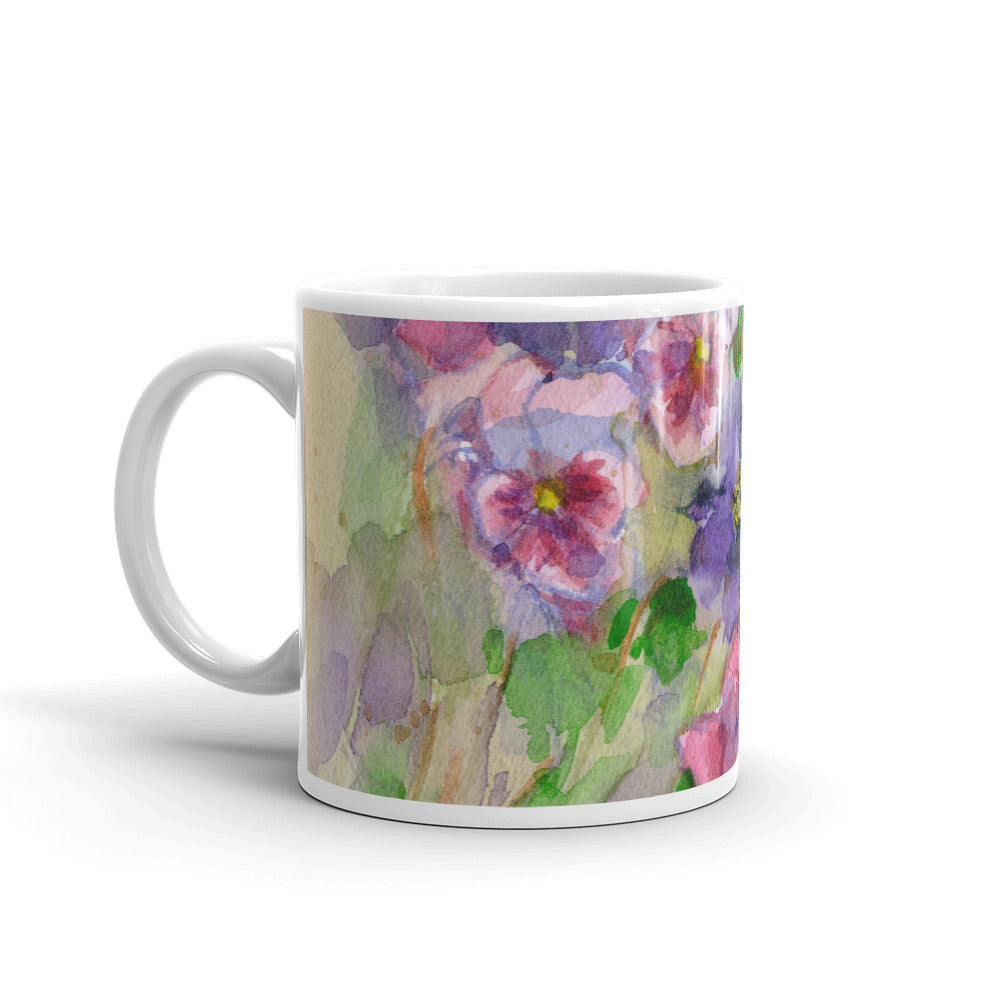 Pansy Mug