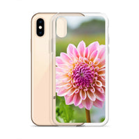 Pink Dahlia iPhone Case