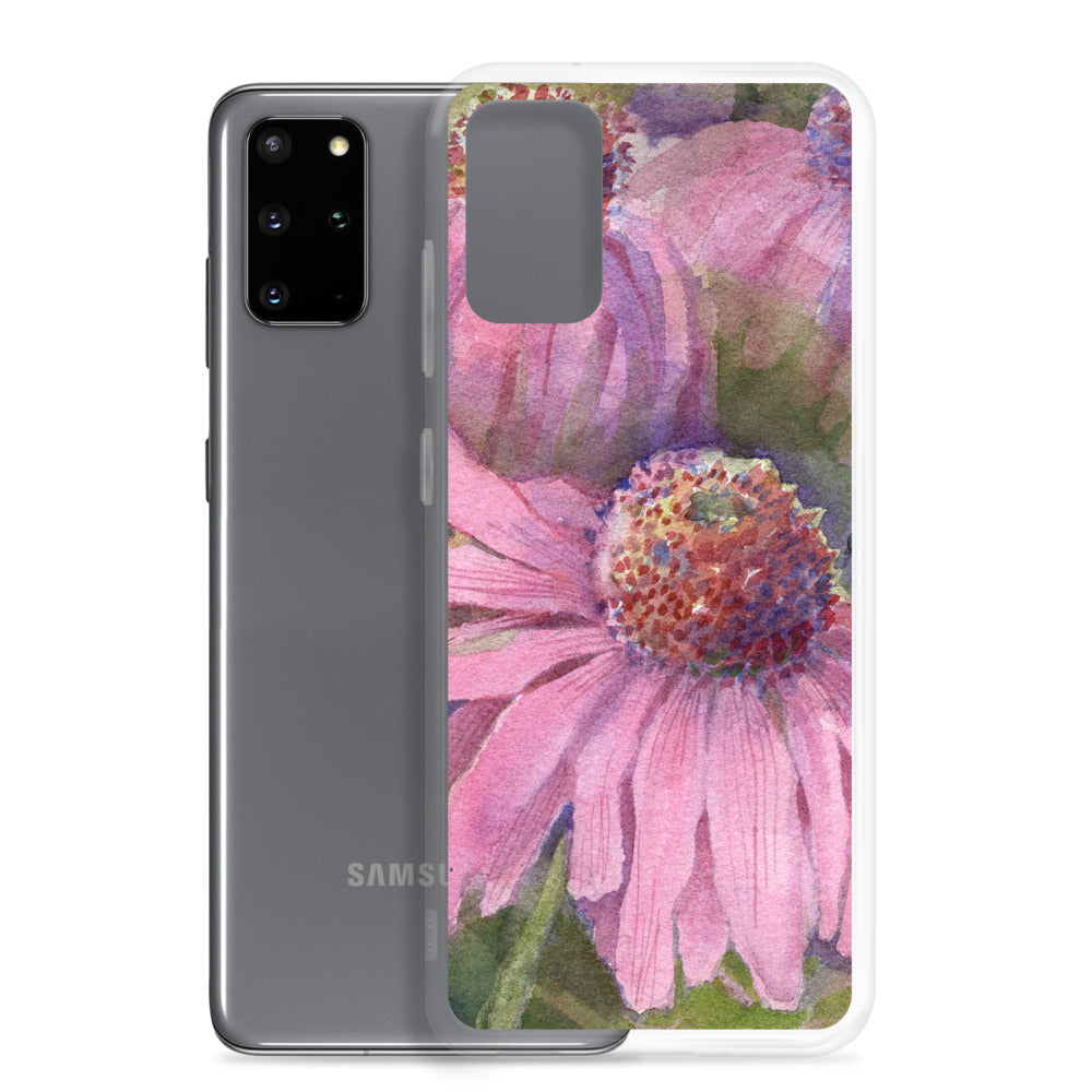 Purple Conelower Samsung Case