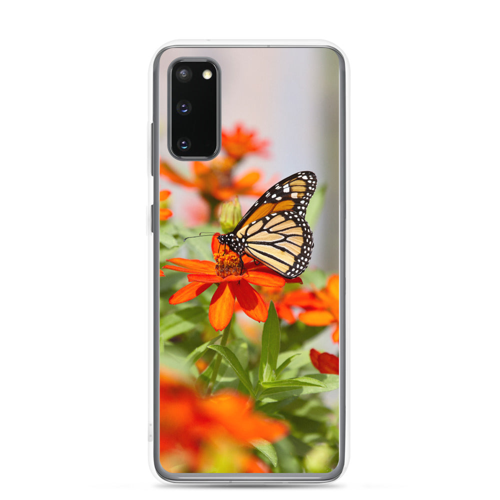 Monarch on Zinnia Samsung Case