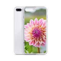 Pink Dahlia iPhone Case