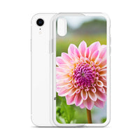 Pink Dahlia iPhone Case