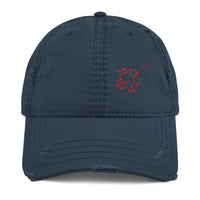 Maple Leaf Distressed Dad Hat