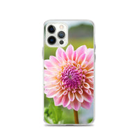 Pink Dahlia iPhone Case