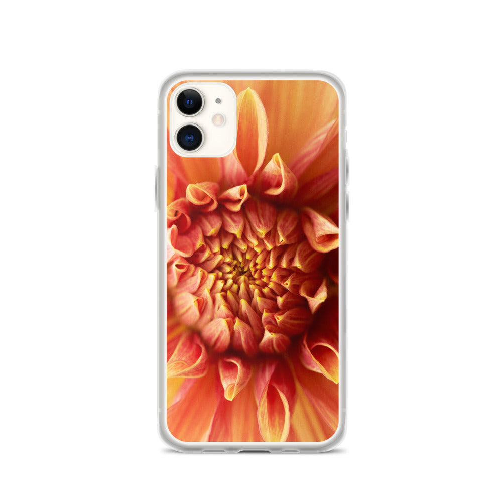 Dahlia Closeup iPhone Case