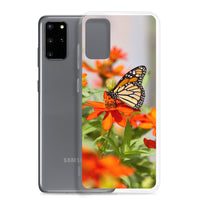 Monarch on Zinnia Samsung Case