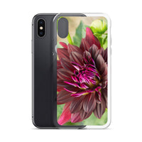 Black Dahlia iPhone Case