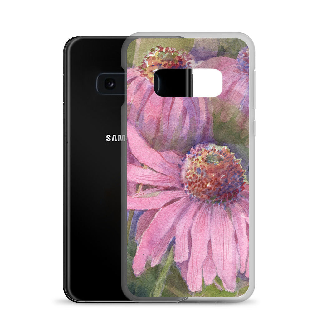 Purple Conelower Samsung Case