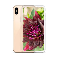Black Dahlia iPhone Case